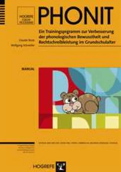 PHONIT Übungsprogramm, Manual inkl. CD, 1.-4. Klasse