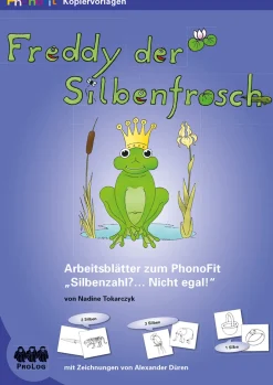 PhonoFit-Kopiervorlagenmappen: Freddy der Silbenfrosch, ab 5 Jahre