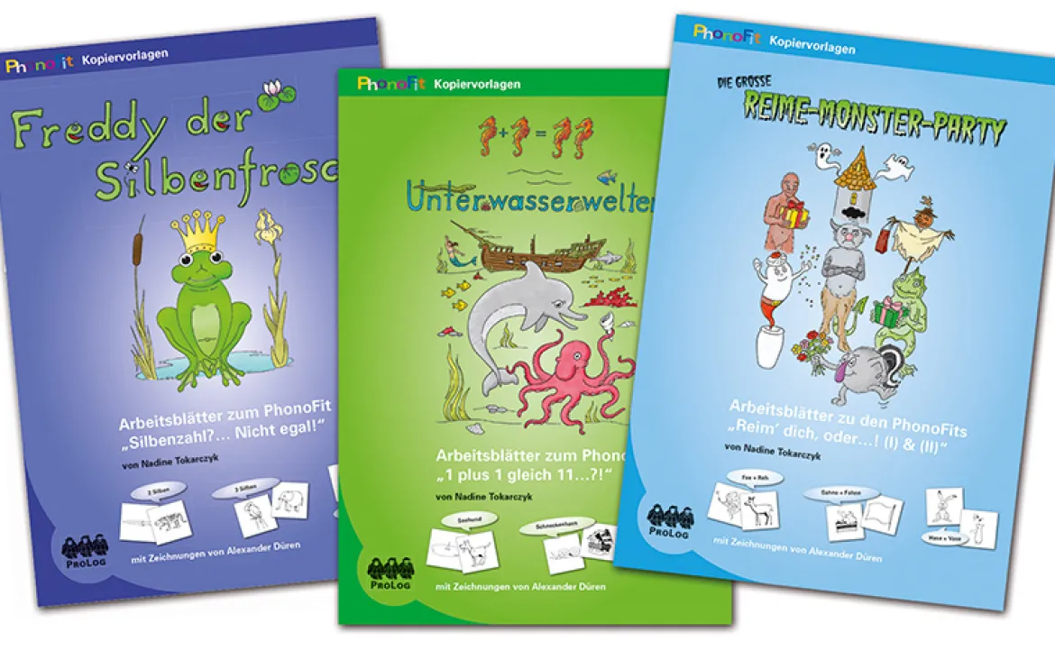 PhonoFit-Kopiervorlagenmappen im Paket, ab 5 Jahre