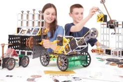 Physik-Konstruktionsset, Original Polydron, MINT-Bausatz, 486 Teile, für Kinder