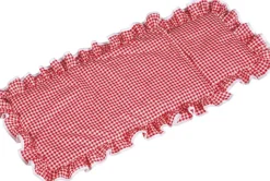 Pillow and blanket, red