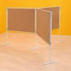 Pinnwand Kork, 150 x 120 cm, ohne Stative