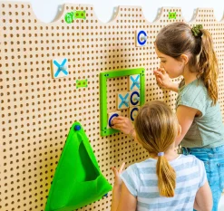 PLUG it Tic Tac Toe und Steckspiel Set, ab 3 Jahren