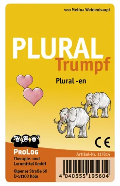 PluralTrumpf! -en, Spielkarten, ab 5 Jahre