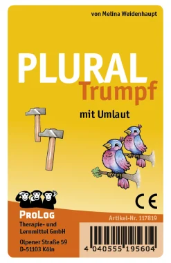PluralTrumpf! mit Umlaut, Spielkarten, ab 5 Jahre