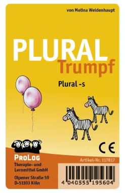 PluralTrumpf! -s, Spielkarten, ab 5 Jahre