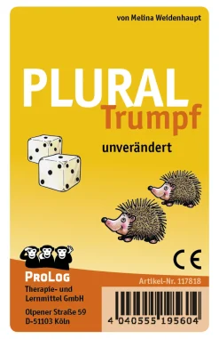 PluralTrumpf! Unverändert, Spielkarten, ab 5 Jahre