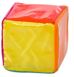 Pocket Cube, 10x10x10 cm, Schaumstoffwürfel mit Einstecktaschen, ab 3 Jahre
