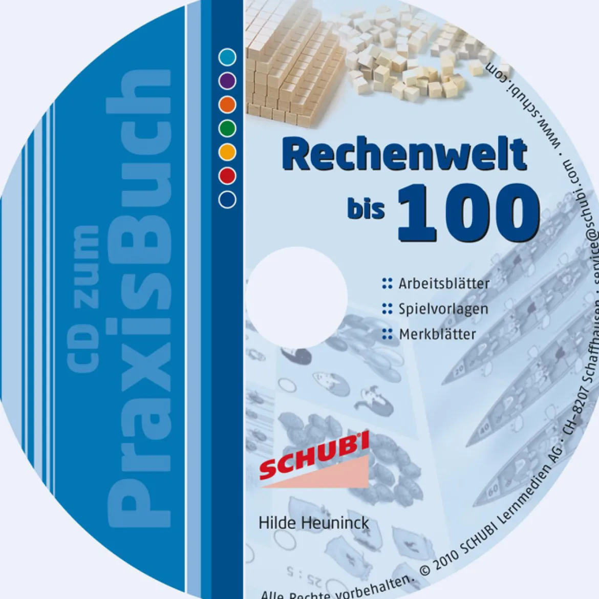 Praxisbuch Rechenwelt bis 100, inkl. CD-ROM, 2. Klasse