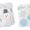 Prickel Vorlagen Set Schnee