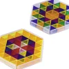 Prismo Dreiecke mit Legerahmen 5er-Set transparent, ab 4 Jahre