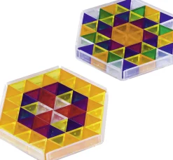 Prismo Dreiecke mit Legerahmen 5er-Set transparent, ab 4 Jahre