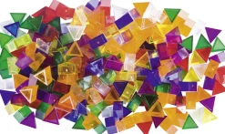 Prismo Dreiecke mit Legerahmen 5er-Set transparent, ab 4 Jahre