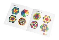 Prismo Dreiecke mit Legerahmen 10er-Set transparent (Großpackung) inkl. Vorlagen