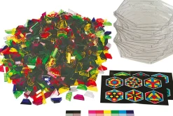 Prismo Trapezspiel mit 22cm-Legerahmen 12er-Set transparent (Großpackung)