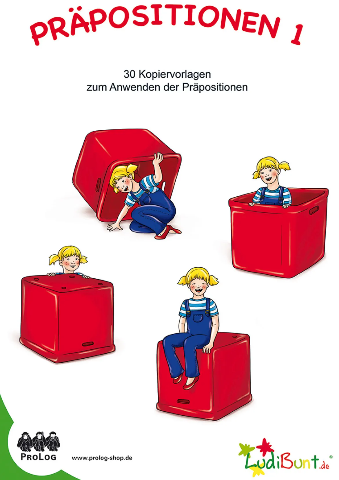 Präpositionen 1, Kopiervorlagen, ab 5 Jahre
