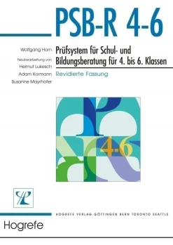 PSB-R 4-6 - Prüfsystem für Schul- und Bildungsberatung für 4. bis 6. Klassen - revidierte Fassung, Schablonensatz A