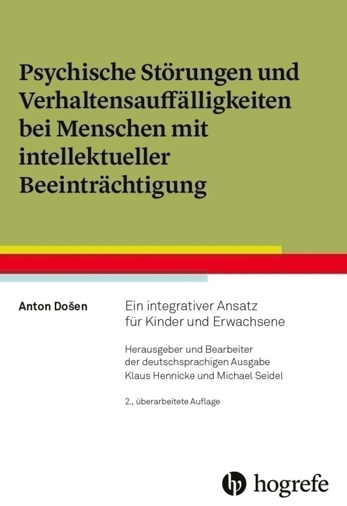 Psychische Störungen und Verhaltensauffälligkeiten bei Menschen mit intellektueller Beeinträchtigung, Buch