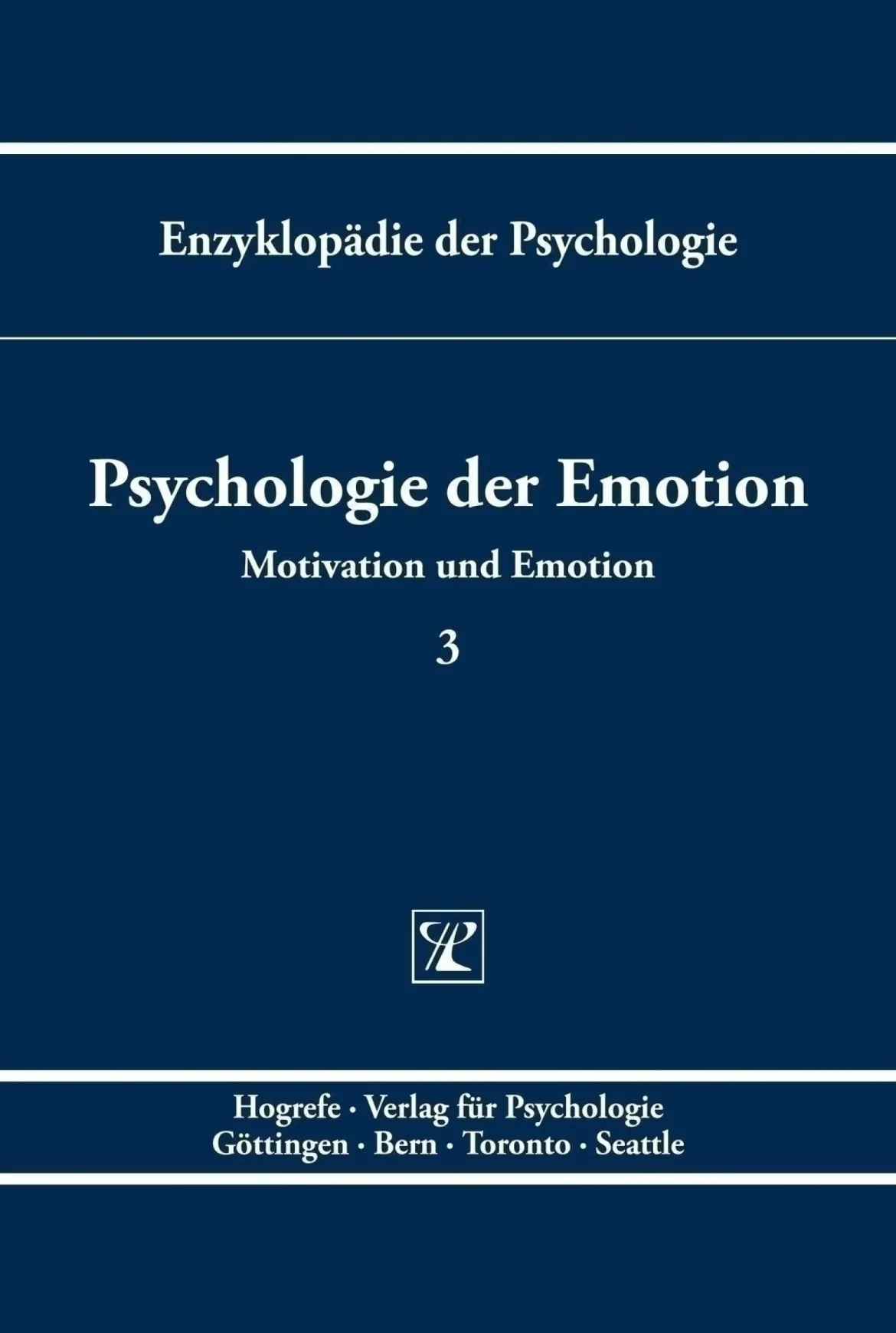 Psychologie der Emotion, Buch