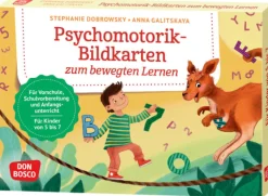 Psychomotorik-Bildkarten zum bewegten Lernen, 5-7 Jahre