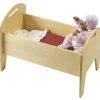 Puppenbett aus Holz, 62 x 28 cm