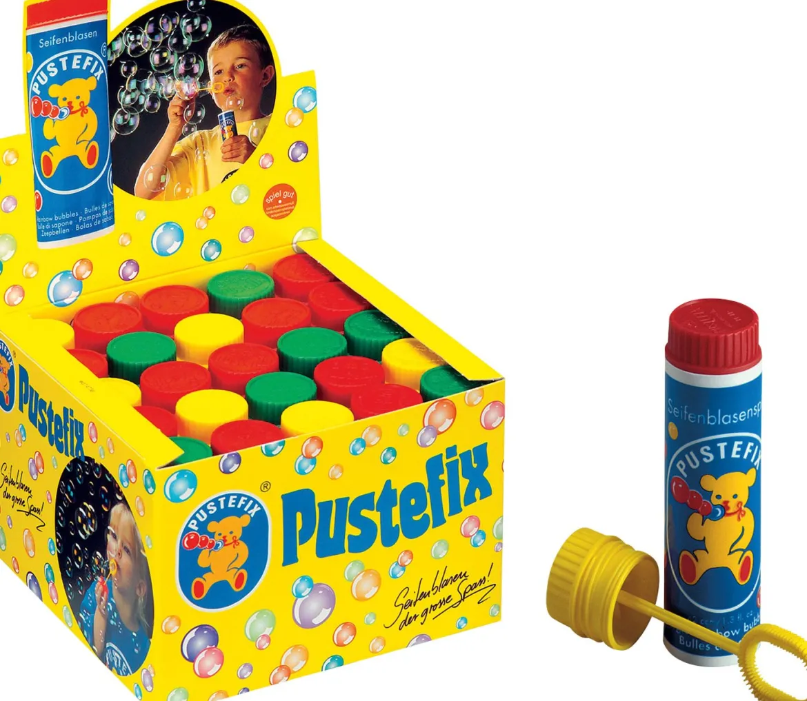 PUSTEFIX Kleinpackung (25 Stück), Seifenblasenspiel