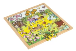 Puzzle Natur & Klima - Garten für Insekten