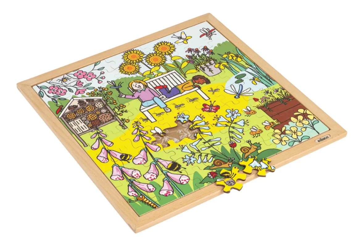Puzzle Natur & Klima - Garten für Insekten