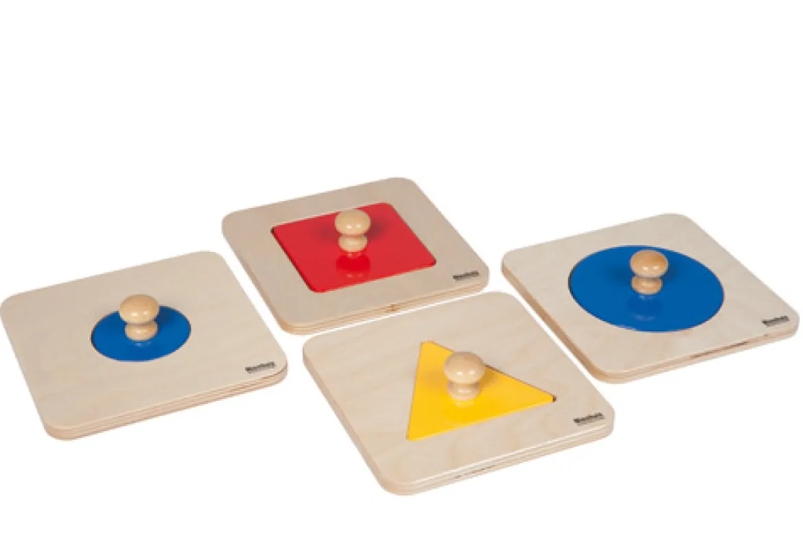 Puzzlesatz mit einzelnen Figuren