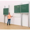 Pylonen-Doppelklapptafel grün 100x120 cm