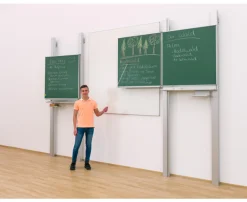 Pylonen-Doppelklapptafel grün 100x120 cm