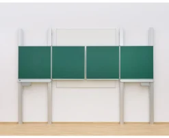 Pylonen-Doppelklapptafel grün 100x120 cm