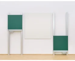 Pylonen-Doppelklapptafel grün 100x120 cm