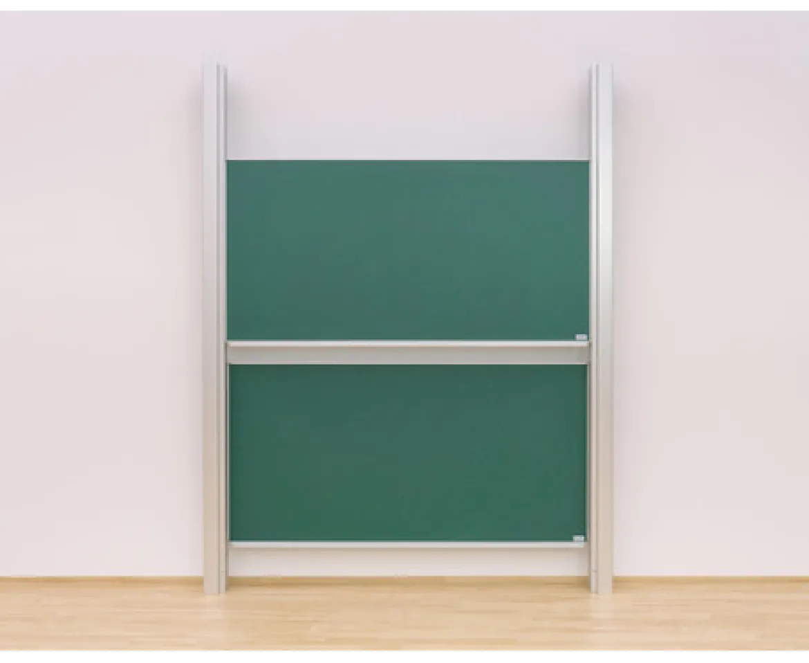 Pylonen-Doppeltafel, grün, 300x100 cm