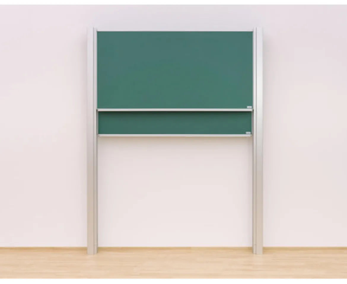 Pylonen-Doppeltafel, grün, 300x100 cm