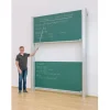 Pylonen-Doppeltafel, weiß, 300x120 cm