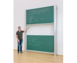 Pylonen-Doppeltafel, weiß, 300x120 cm