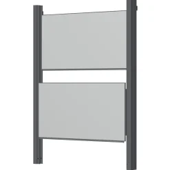 Pylonen-Doppeltafel, weiß, 300x120 cm