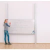 Pylonen-Einflächentafel, 200x100 cm, weiß