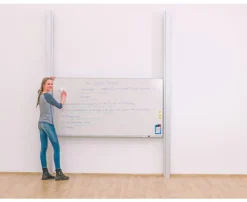 Pylonen-Einflächentafel, 200x100 cm, weiß