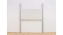 Pylonen-Einflächentafel, 200x100 cm, weiß