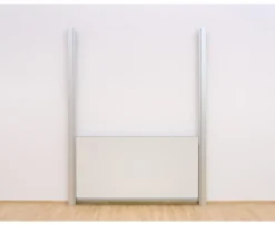 Pylonen-Einflächentafel, 200x100 cm, weiß