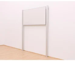 Pylonen-Einflächentafel, 200x100 cm, weiß