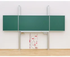Pylonen-Klappschiebetafel, 200x100cm, grün
