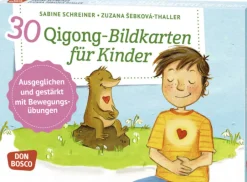 30 Qigong-Bildkarten für Kinder, ab 4 Jahre