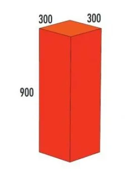 Quader MAXI rot/orange, 34-025-12, ab 4 Jahre