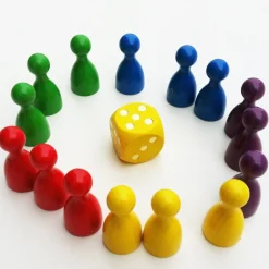 Quer durch 5 eckig, Brettspiel, ab 5 Jahre