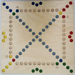 Quer durch 4 eckig, Brettspiel, ab 5 Jahre