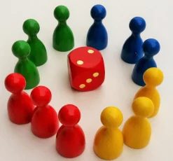 Quer durch 4 eckig, Brettspiel, ab 5 Jahre