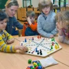 Quer durch 6 eckig, Brettspiel, ab 5 Jahre